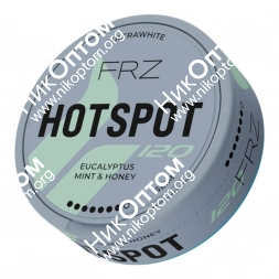 HOTSPOT - FRZ - EUCALYPTUS MINT  HONEY - Эвкалипт, Лёд и Мёд (120mg)